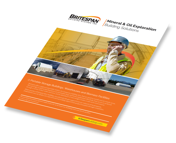 Mineral and Oil Exploration Building Solutions